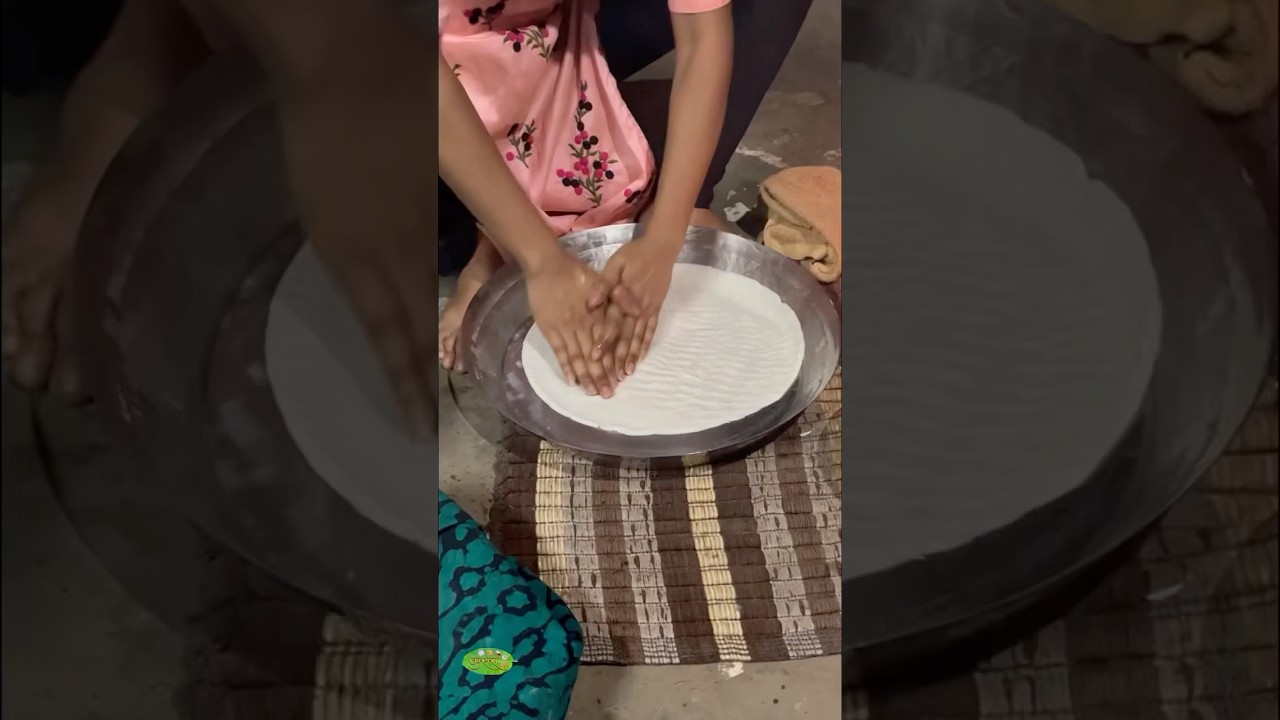Kolistyle Tandalachi Bhakri&hellip;🫓🫓.  #bhakri #kolifood #koligeet