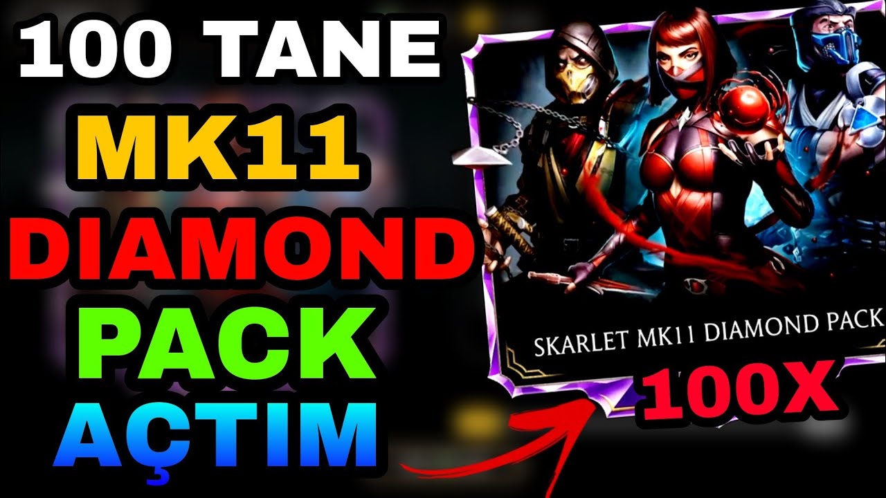 100 TANE MK11 DIAMOND PACK AÇARSAK NE OLUR?