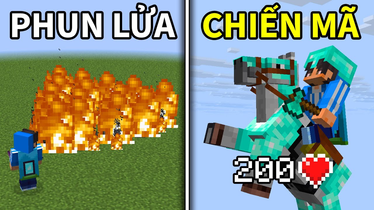 26 Trò ĐIÊN RỒ Bạn Có Thể Thử Trong Minecraft