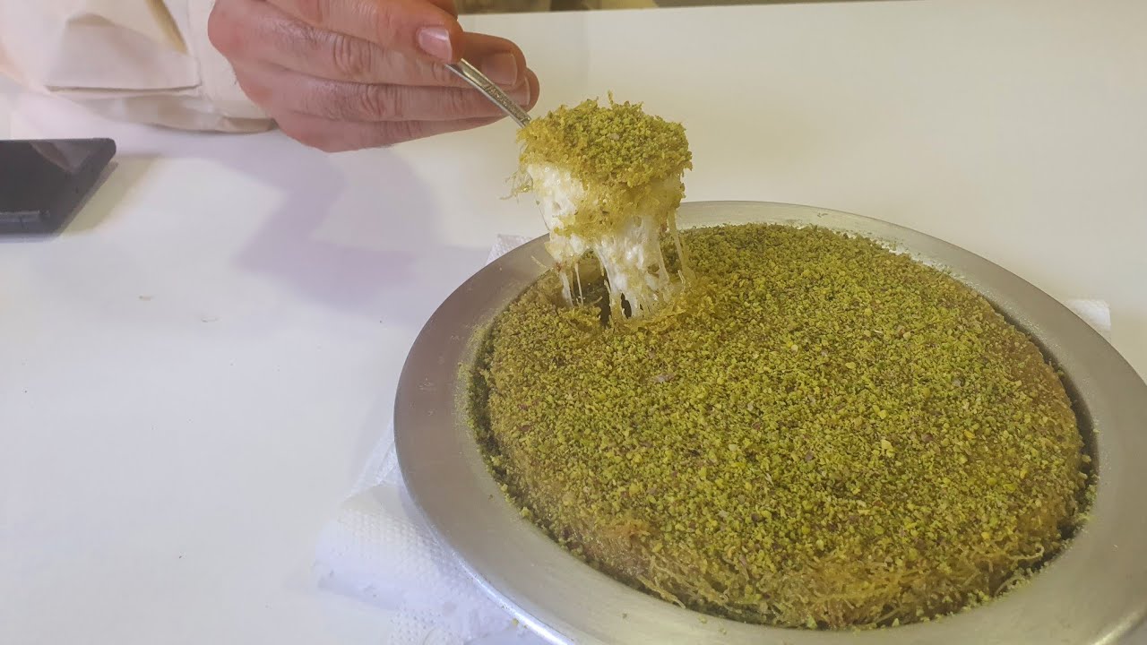 الشيف فراس كنافة تركية بالجبن
