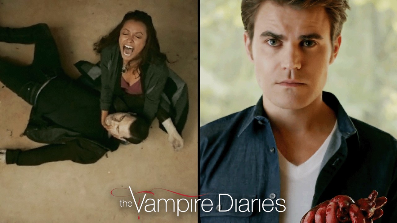 Stefan Rips Enzo’s Heart Out | The Vampire Diaries
