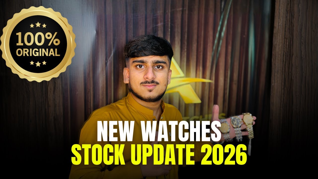 new watches stock update wholesale price ahmed watches bolten market karachi