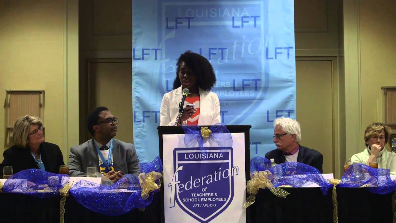 Edelmy Marin, Student, Wins Award from Louisiana Federation of Teachers