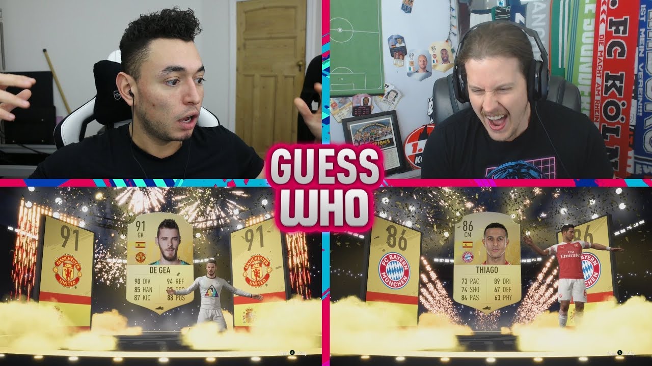 WE DID IT AGAIN 😱 INSANE GUESS WHO FIFA vs ZWEBACK (WALKOUT GUESS WHO)