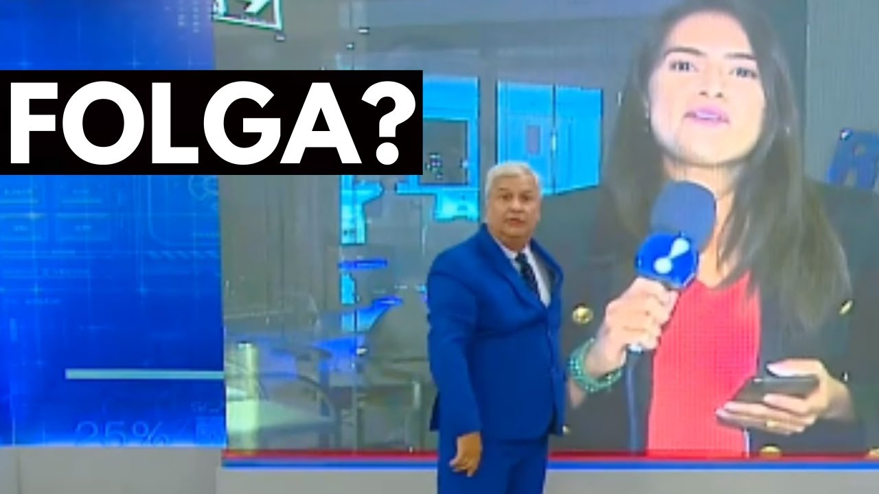 SÓ EU NÃO TENHO FOLGA DE CARNAVAL? REPÓRTER DÁ BRONCA EM SIKÊRA JR