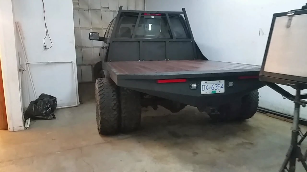 Took off the new flatbed already!?