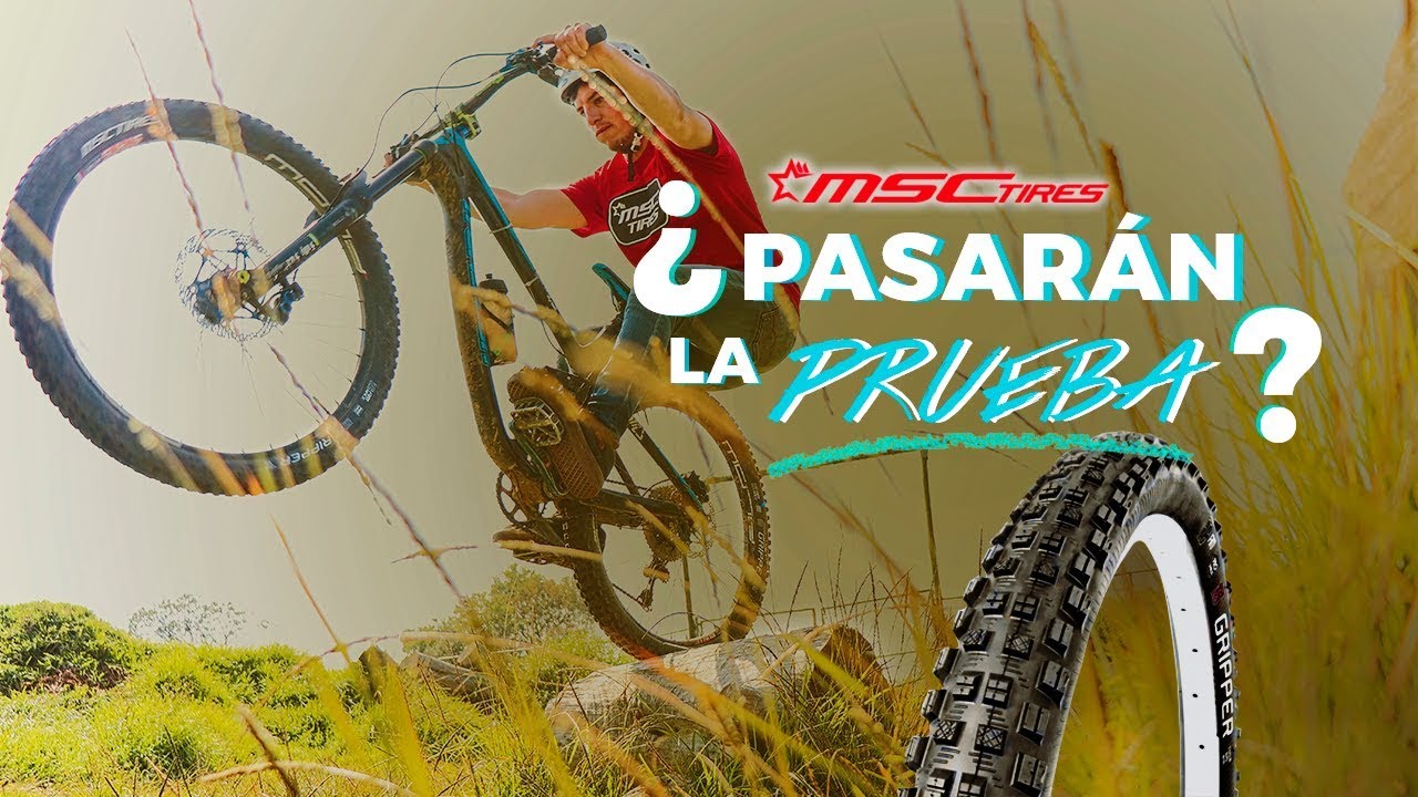 ¿Cómo probar llantas para MTB? | MSC TIRES Gripper