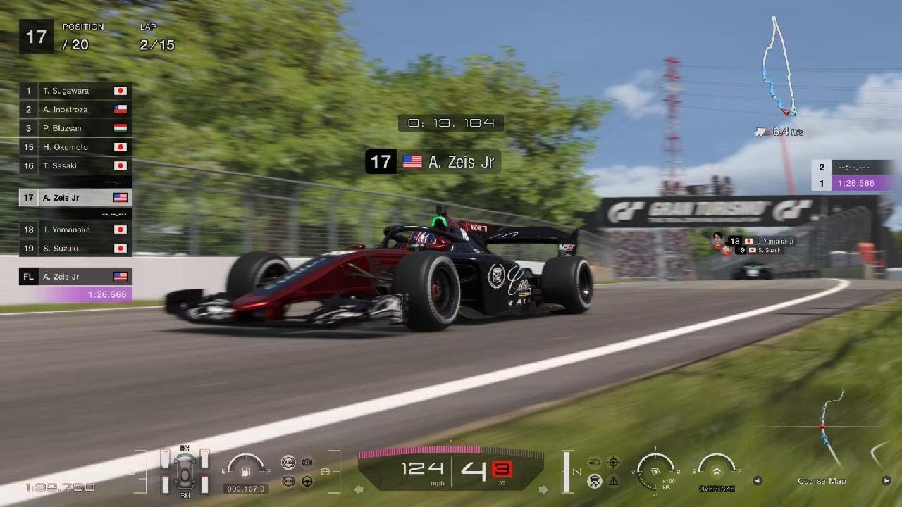 Gran Turismo 7| Cadillac Super Formula on Circut Gilles Villeneuve