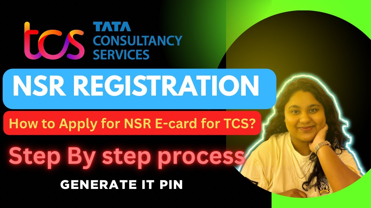 NSR Ecard Registration for 2025|| How to apply for National Skills Registry || NSR for TCS