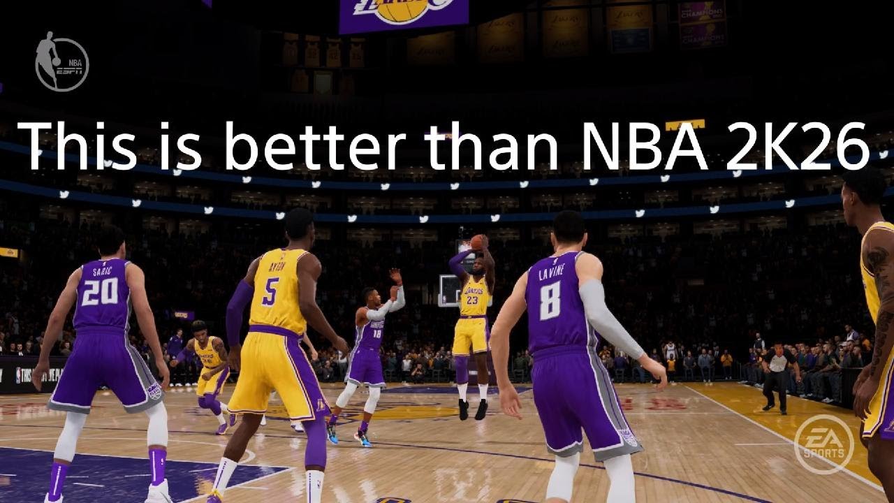 NBA LIVE 26 &laquo;Кингз&raquo; против &laquo;Лейкерс&raquo; PS5 4K