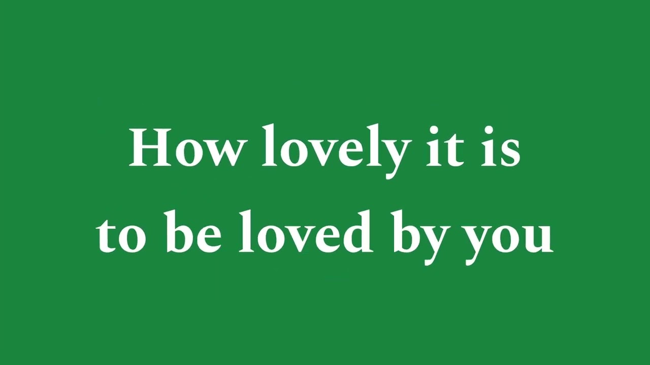 Loved By You Riley Clemmons Lyrics Video
