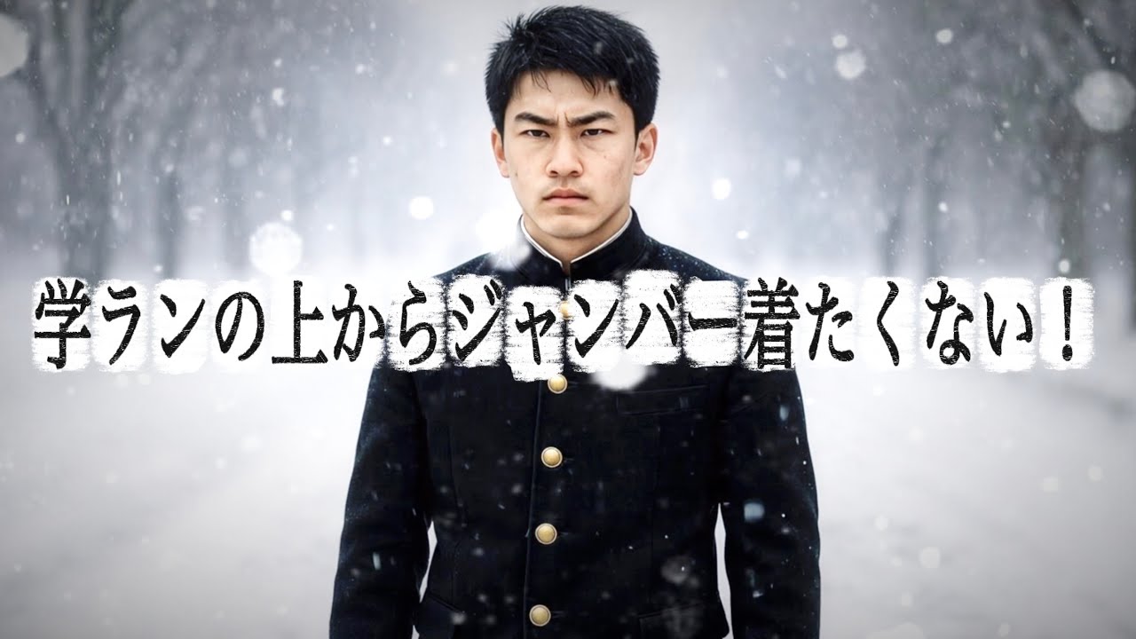 【津軽弁ソング】学ランの上からジャンバー着たくない