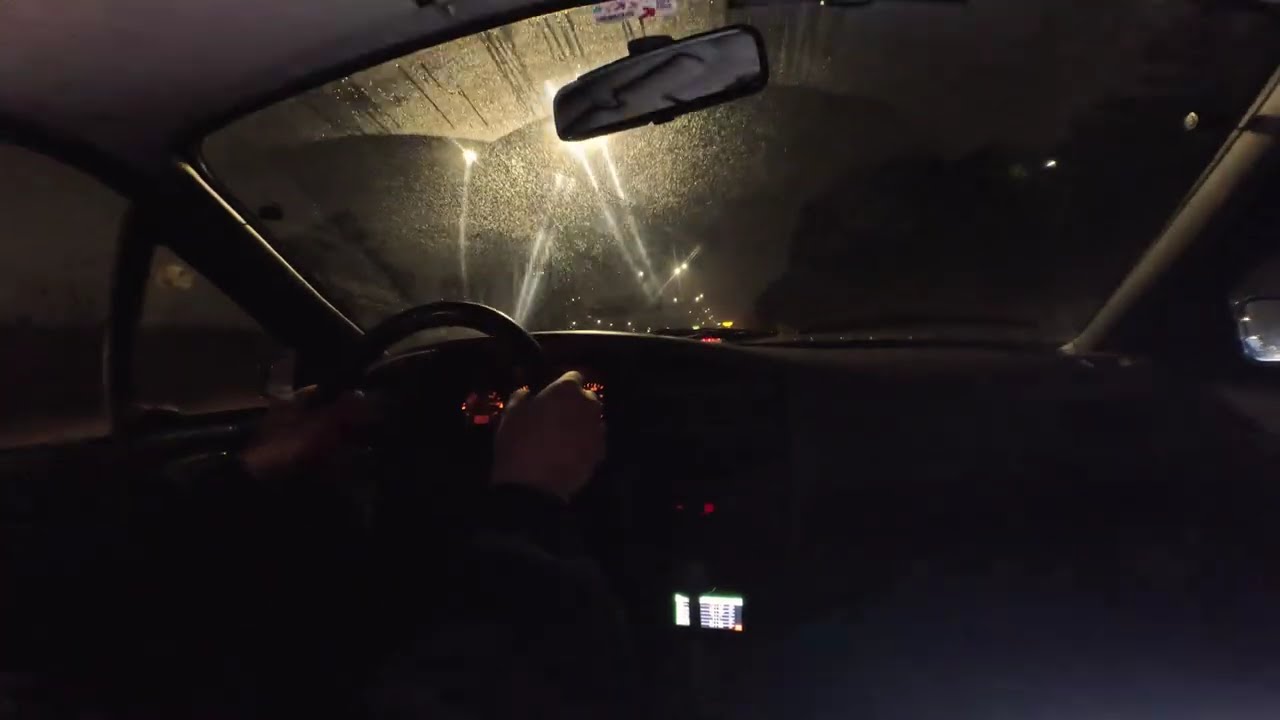 400HP Santana Turbo Accelerating Hard at Night! Absolute Madness! 😱🔥