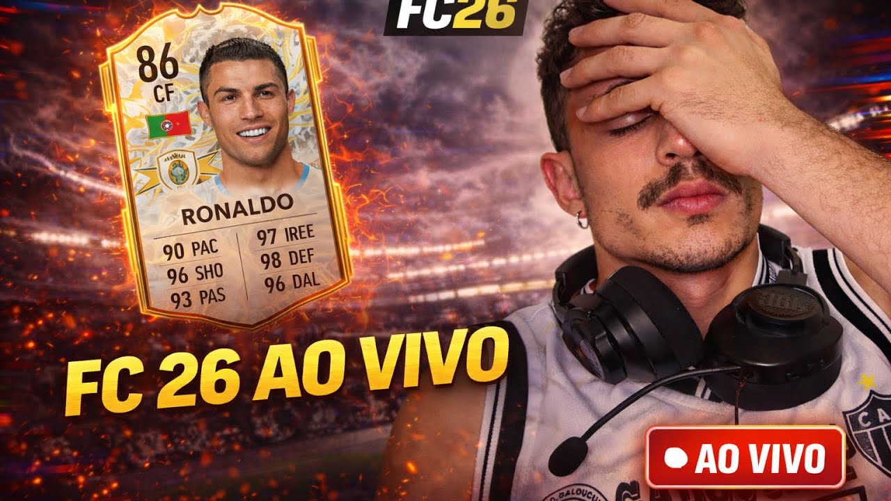O SOFRIMENTO COMEÇOU 😤🔥 | FC 26 Ultimate Team AO VIVO – Tuné Play