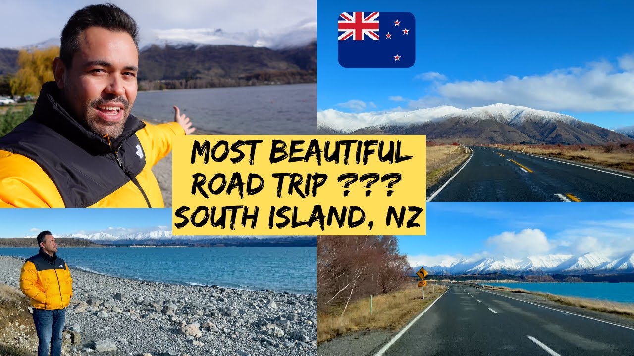Most Beautiful Road Trip??? New Zealand South Island. Lake Tekapo to Wanaka. #newzealandroadtrip #NZ