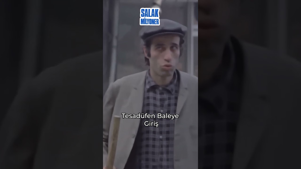 Tesad&uuml;fen Baleye Giriş #arzufilm #salakmilyoner #kemalsunal #adilenaşit #yerlifilm