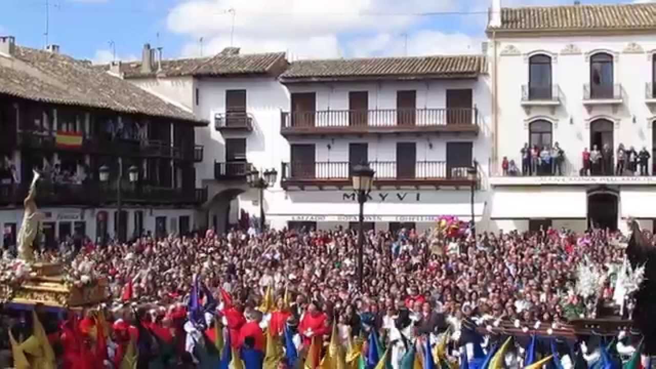 encuentro Cristo Resucitado y Maria Reina Grande tarazona de la mancha 2014 parte 2/4