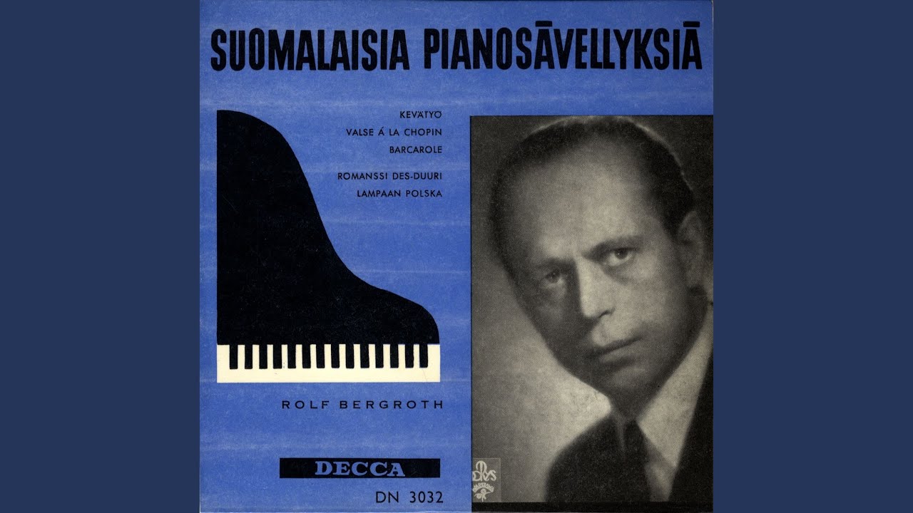 Merikanto: Valse a La Chopin
