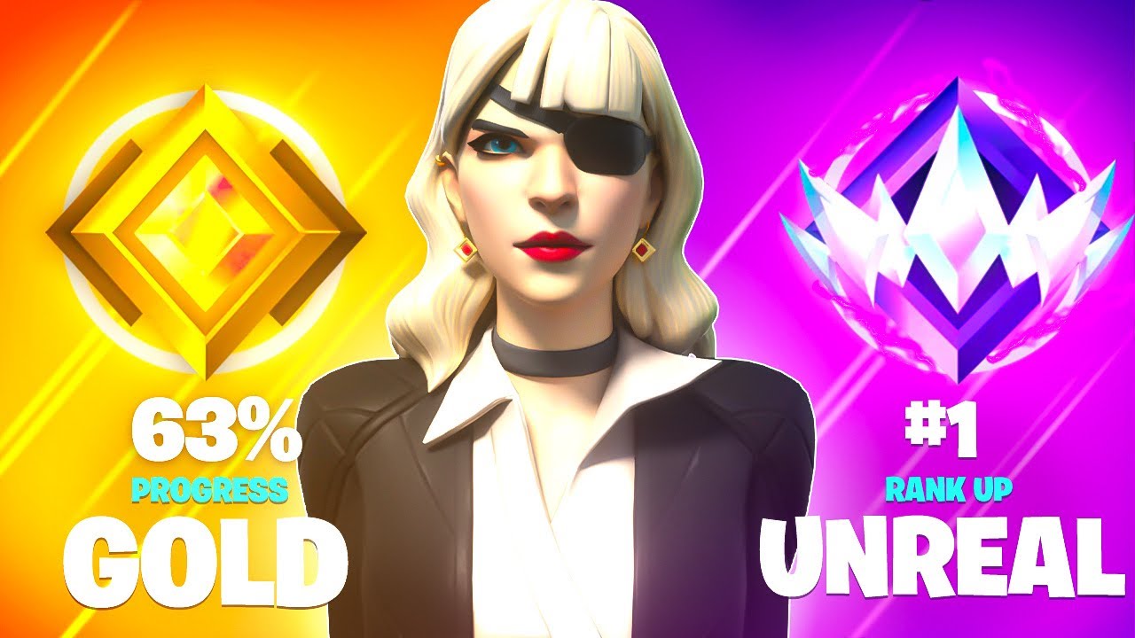Золото для Unreal Solo против Duos Speedrun (рейтинг Fortnite)