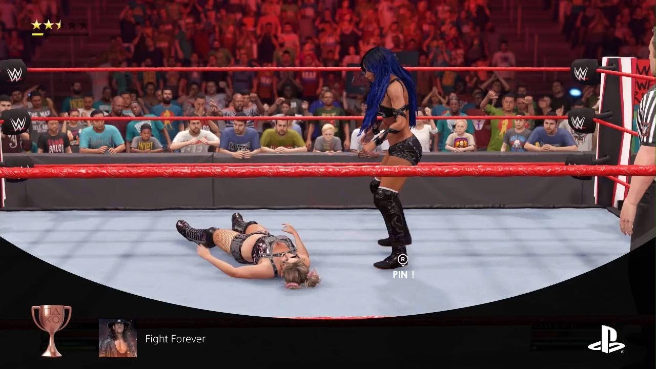 Fight Forever Trophy- WWE 2K22