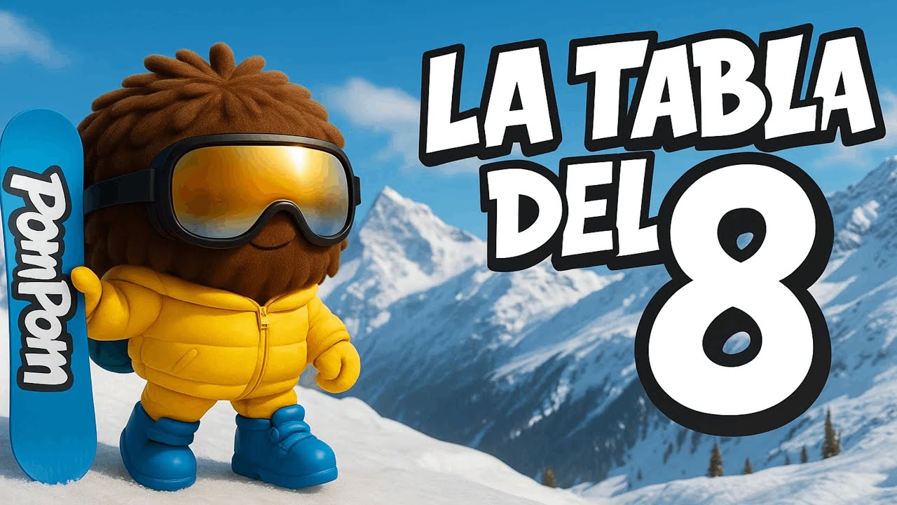 La Tabla del 8 | ✏️ Las Tablas de Multiplicar 🗒️| Matemáticas Fáciles 🤓