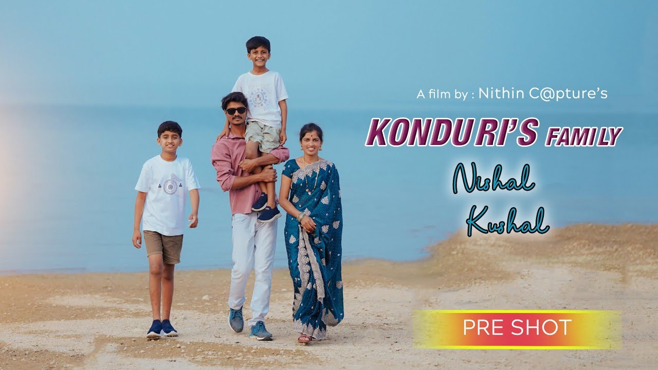 KONDURI'S FAMILY | NISHAL & KSUAHL DOTHI CEREMONY PRE SHOOT | #nithincapturess