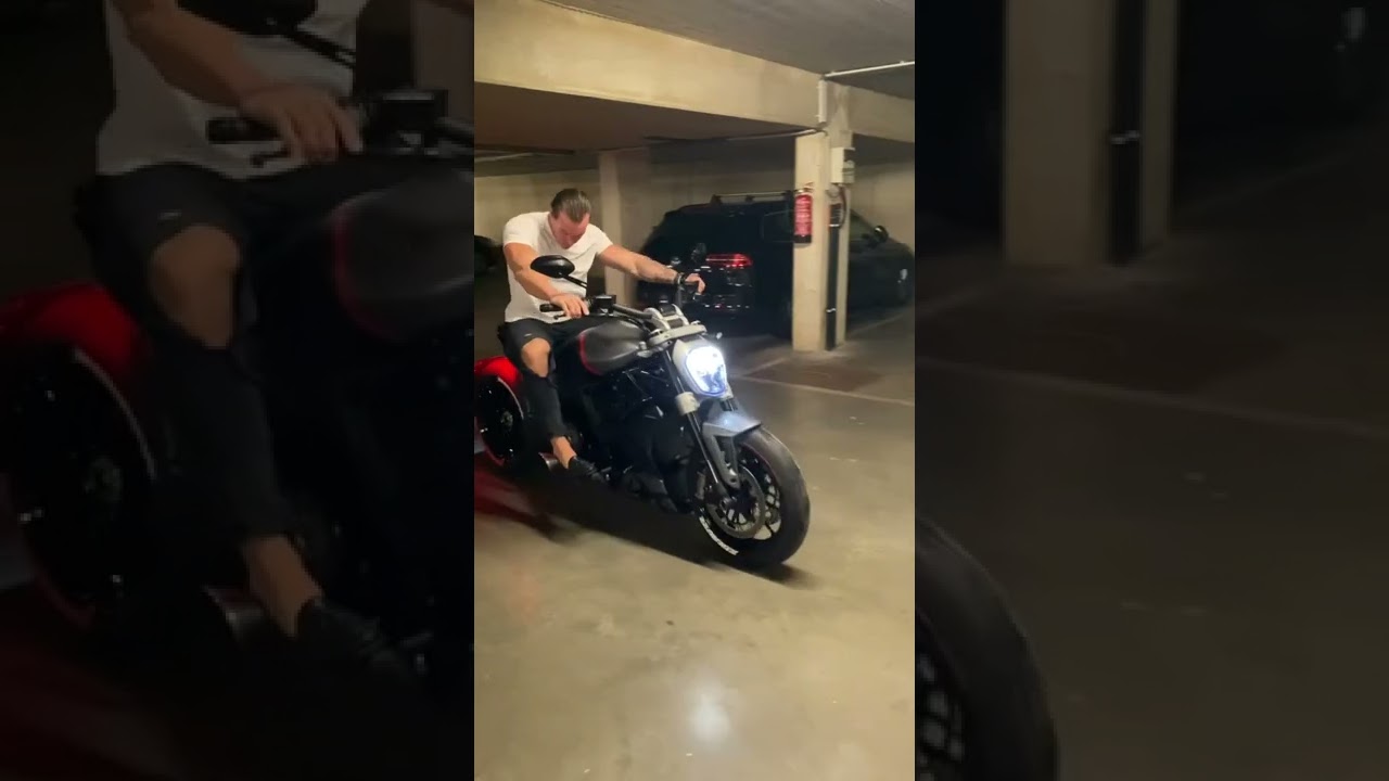 The beast 😈 Ducati X Diavel with Termignoni exhaust💨