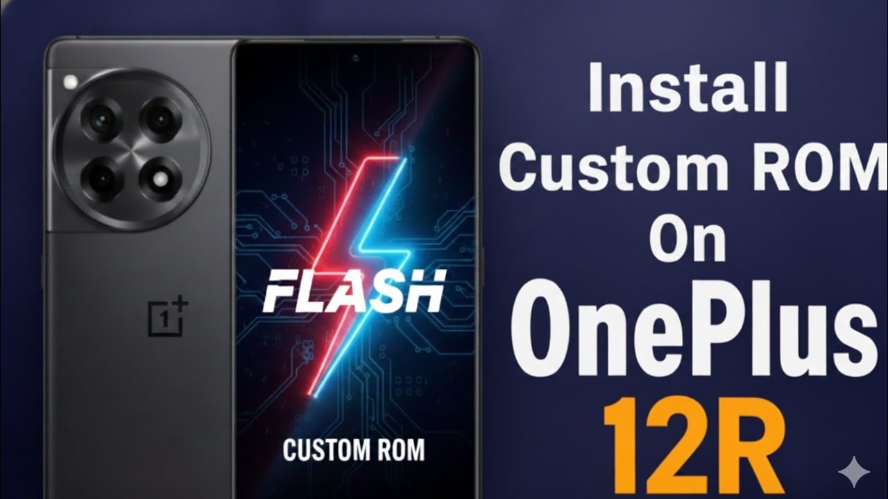Flashing Custom Rom On OnePlus 12R | Flash Custom Rom On any oneplus device | Safest method 