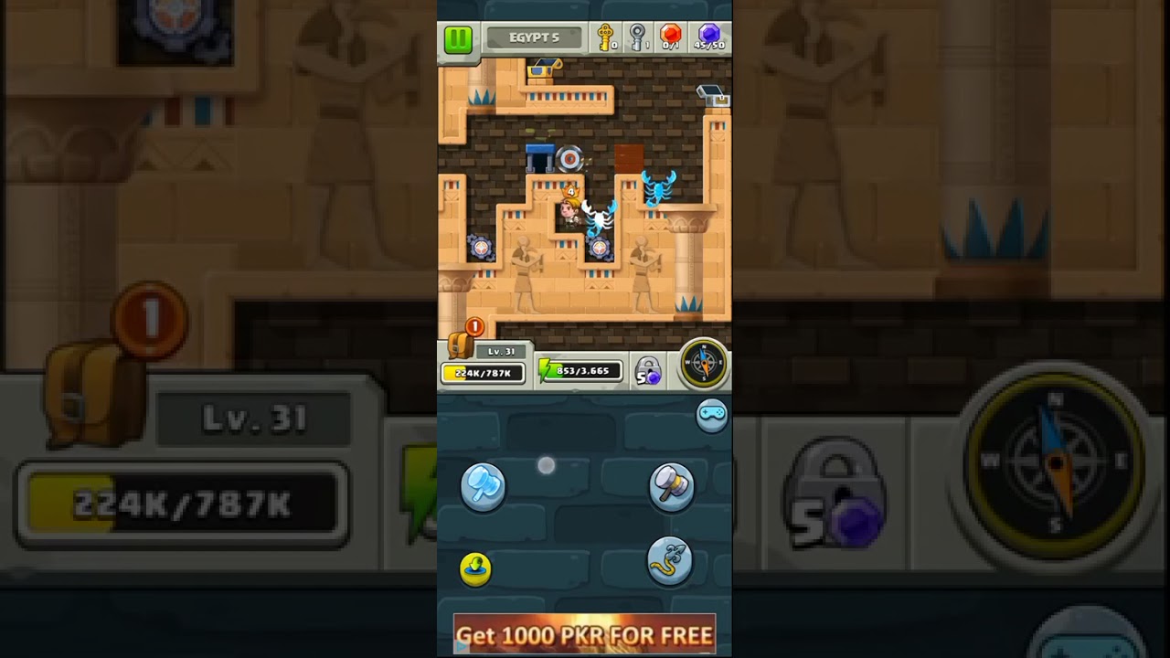 Diamond Quest Egypt 5 Level 7