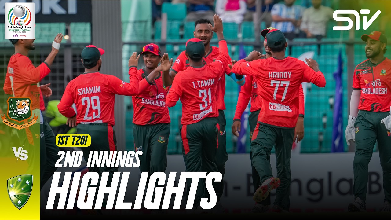 2nd Innings Highlights | Bangladesh vs Australia | Match 01 | T20I Series 2026 | M9K1K