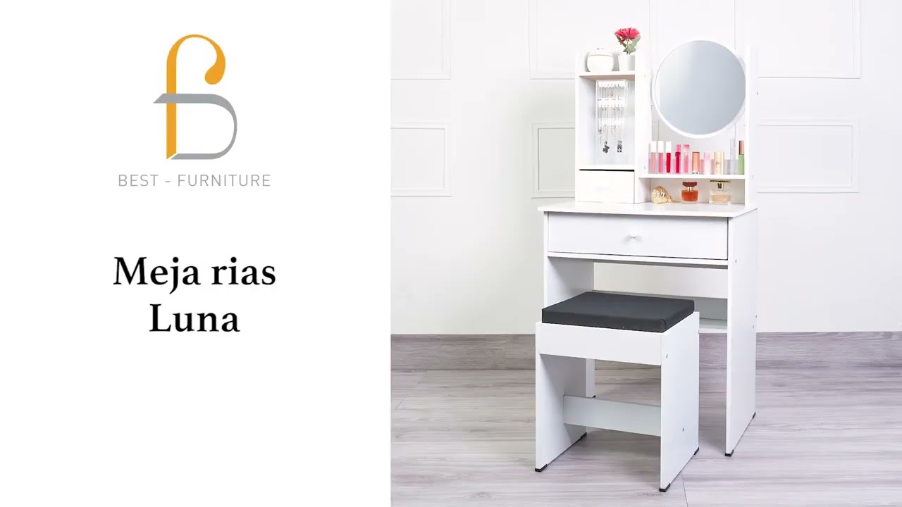 Tutorial Perakitan Meja Rias Luna by Best Furniture
