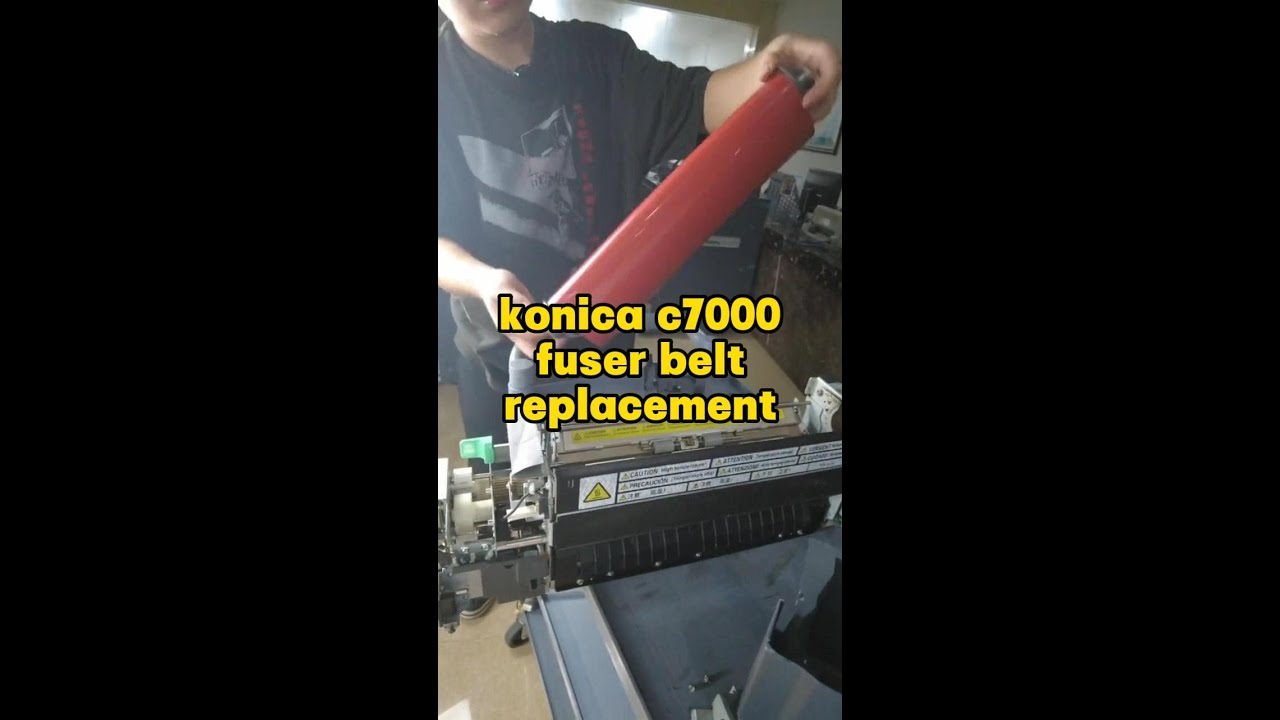 c7000 fuser belt replacement