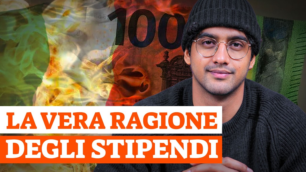 Perché in Italia gli stipendi NON CRESCONO?