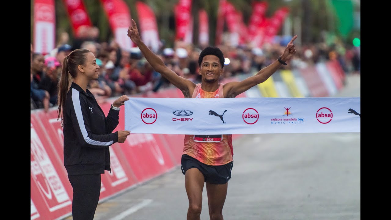 HIGHLIGHTS - Elite Men / 2025 Absa RUN YOUR CITY GQEBERHA 10K