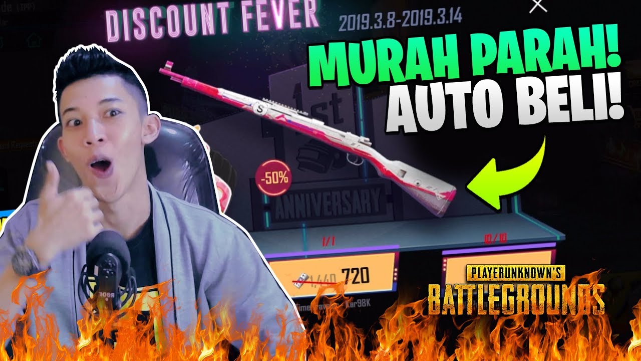 AUTO BELI! DAPETIN SKIN MURAH PARAH DI EVENT DISCOUNT FEVER - PUBG Mobile
