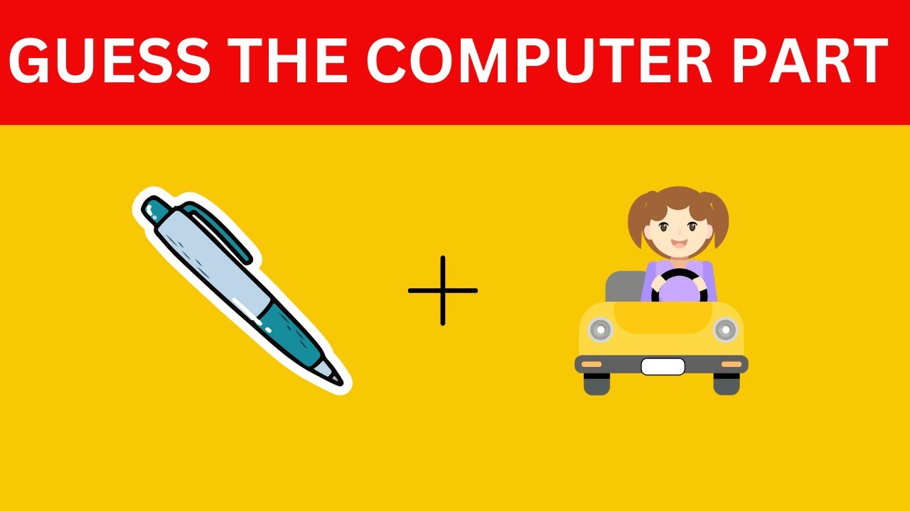 Guess the Computer Parts from Emoji Challenge