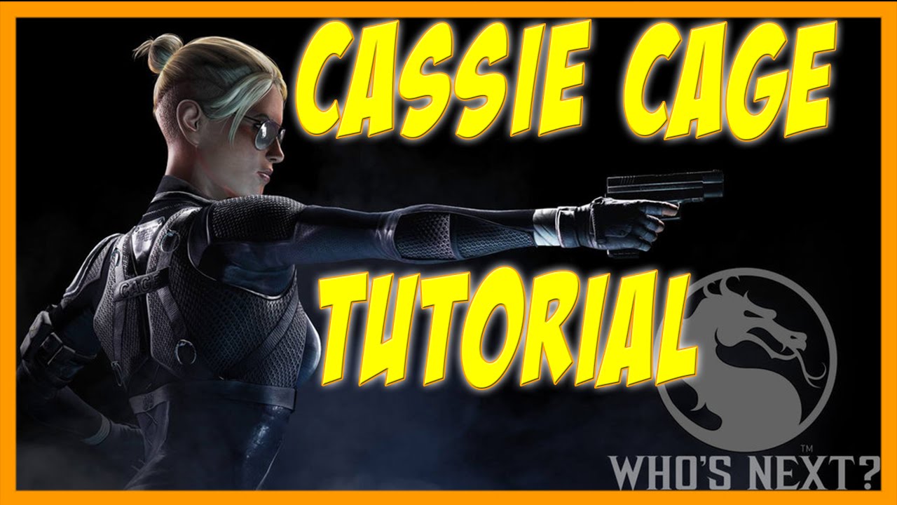 MKX: Cassie Cage Run Cancel Tutorial (Step by Step)