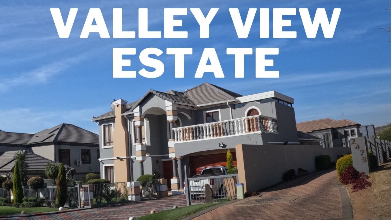 Valley View Golf Estate - Driving in a luxury South African estate - Johannesburg, Gauteng