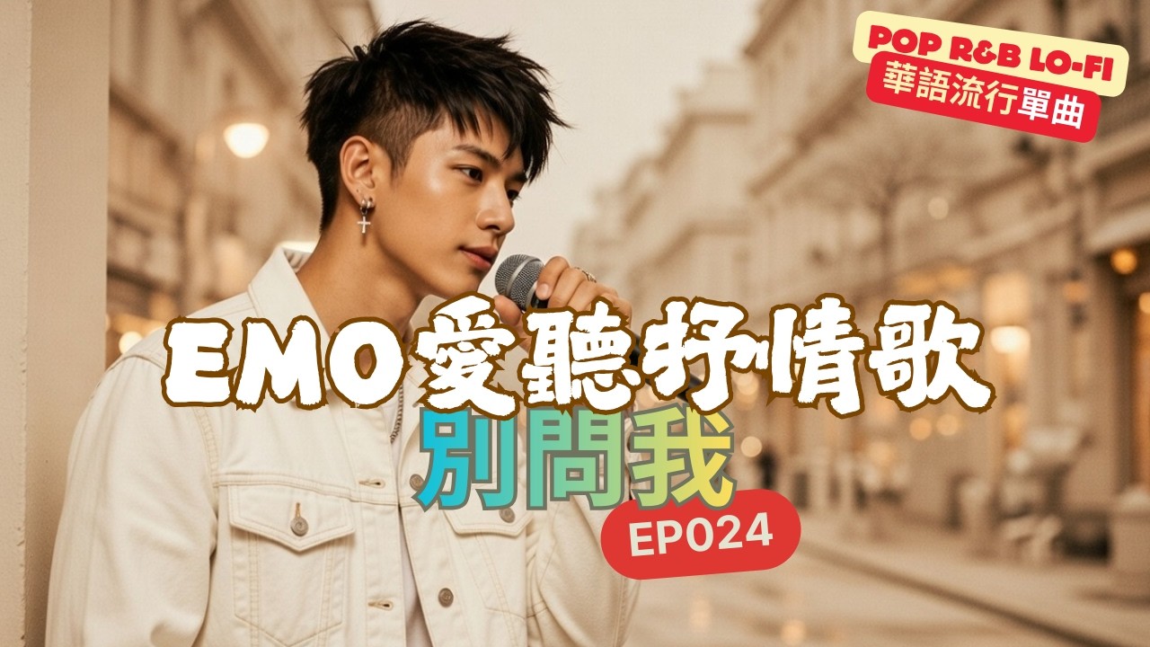 【pop】別問我 | 🎧emo愛聽抒情歌 ep024 | 訂閱我，每週給你好音樂~  | 最怕Rapper唱情歌