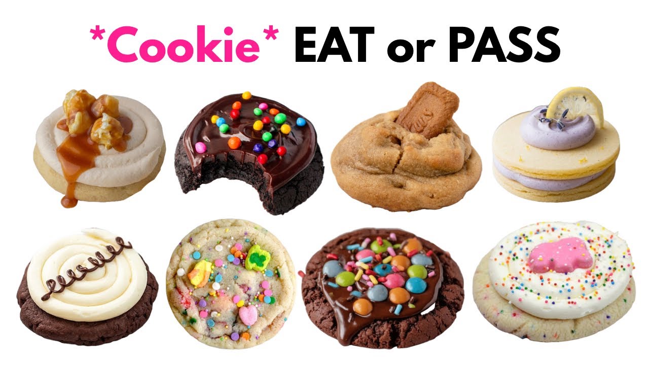 EAT or PASS | Unique Cookies Edition 🍪💖