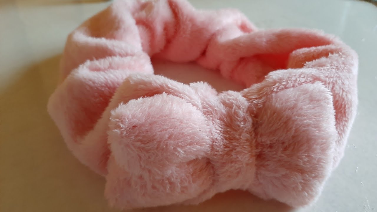 Diy. faça você mesmo faixa para maquiagem