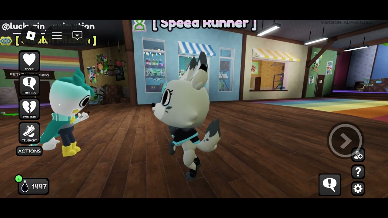 Invocando creepy com o luckyzin! #roblox #dandysworldmeme 