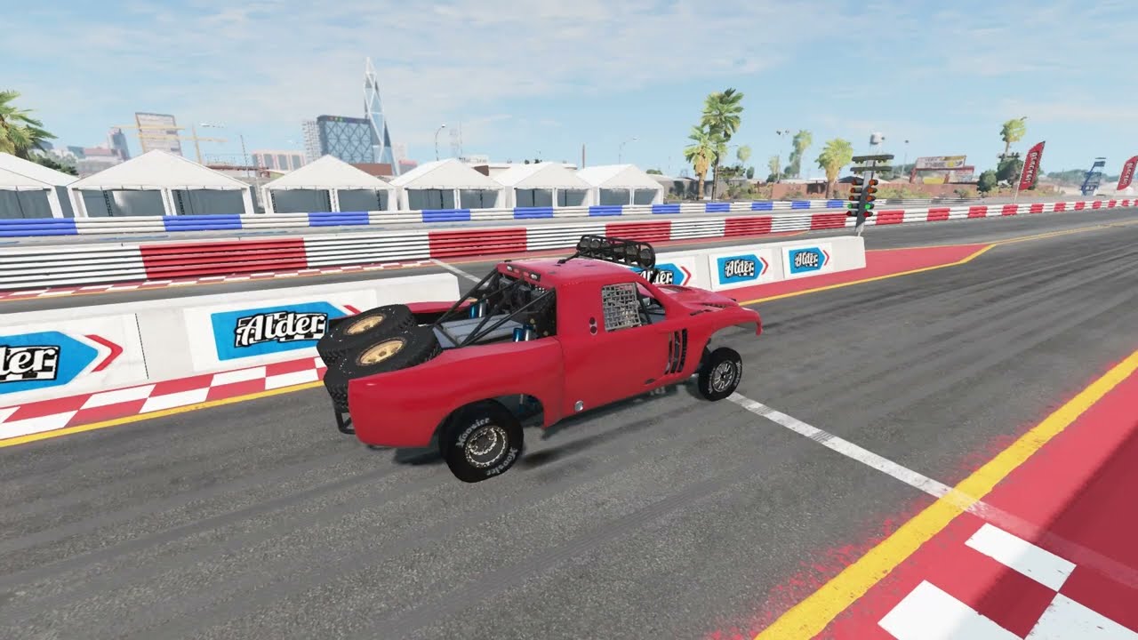 BeamNG.Drive Drag Racing