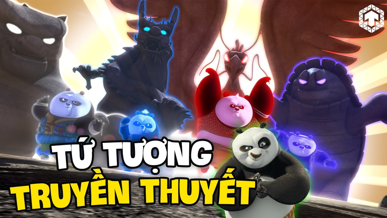 Tất Tần Tật Về Nhóm Tứ Tượng - Ngũ Đại Hào Kiệt Tuổi Gì!? | Kung Fu Panda Paws Of Destiny |Ten Anime