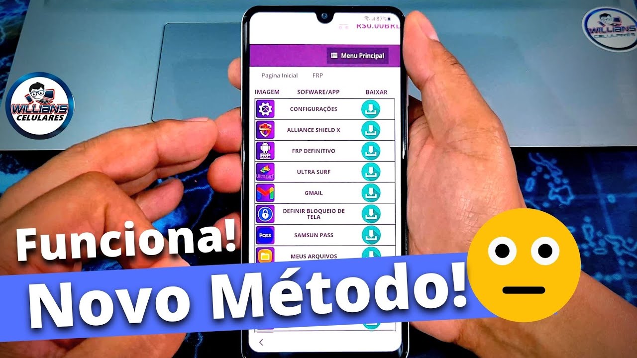 NOVO! Conta Google Samsung Android 11, Atualizado, Sem Samfirm, Sem Laucher