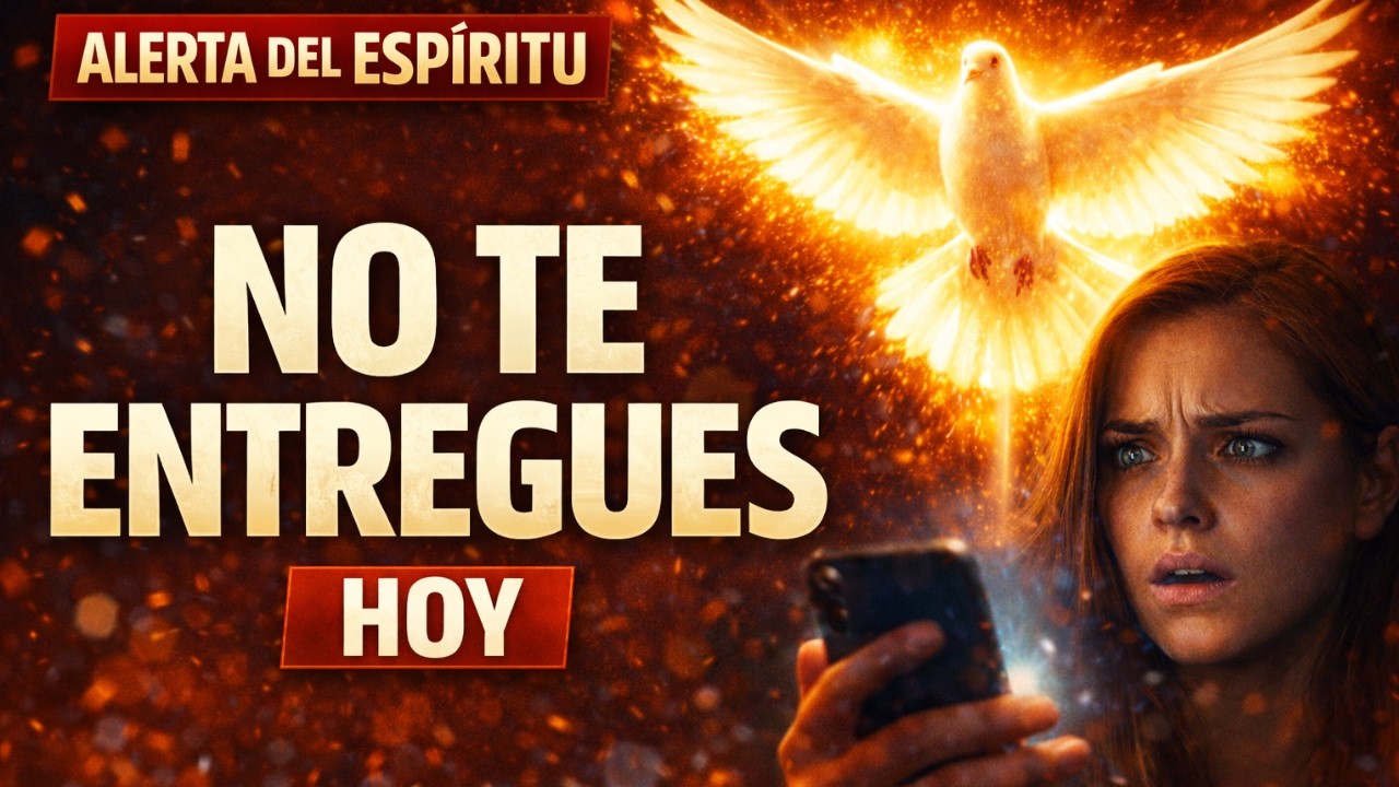 ALERTA DEL ESPÍRITU SANTO: NO TE ENTREGUES A QUIEN DIOS NO APROBÓ HOY