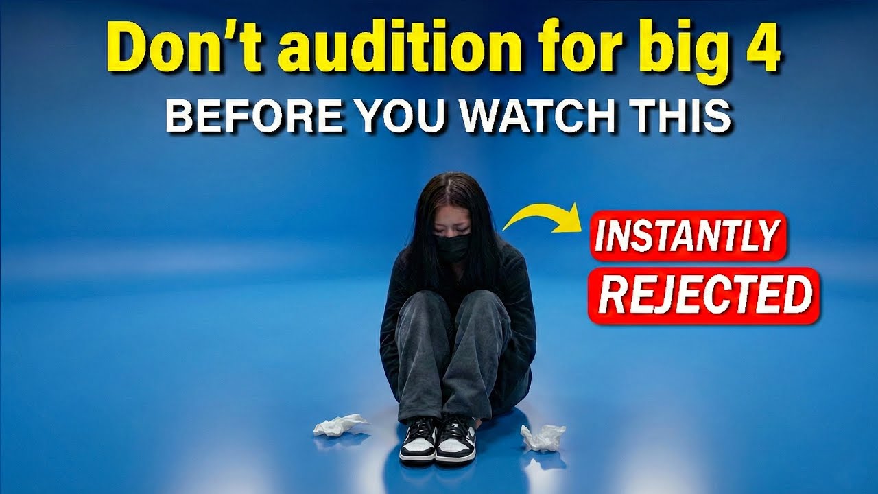 DON'T audition for YG, JYP, HYBE, or SM before you watch this...