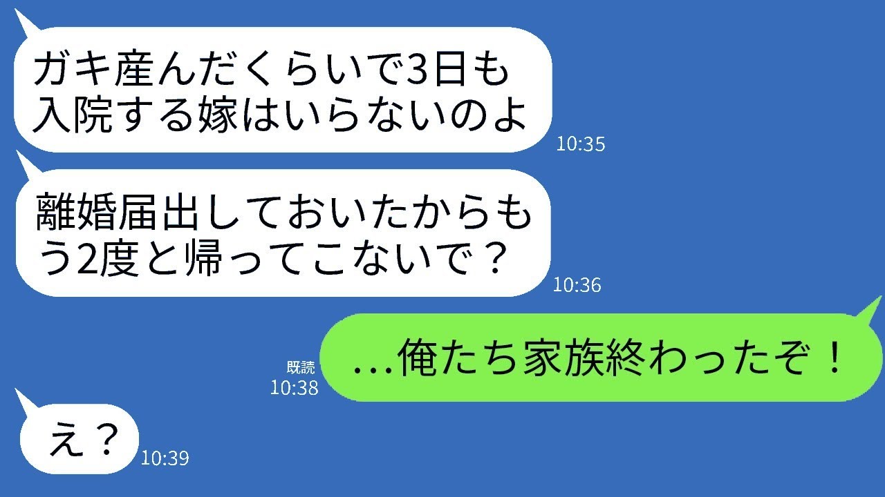 双子を出産して入院中の私を怠け者扱いし、勝手に離婚届を提出した義母「家事をしない嫁なんていらないw」→期待通りに家には戻らなかったら、義母が大変なことになったwww