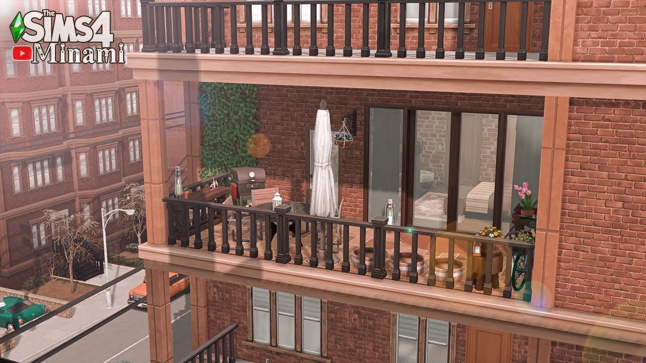 19 Culpepper House 🌻 | Apartment In Rustic Style | SIMS 4 Stop Motion Build | No CC
