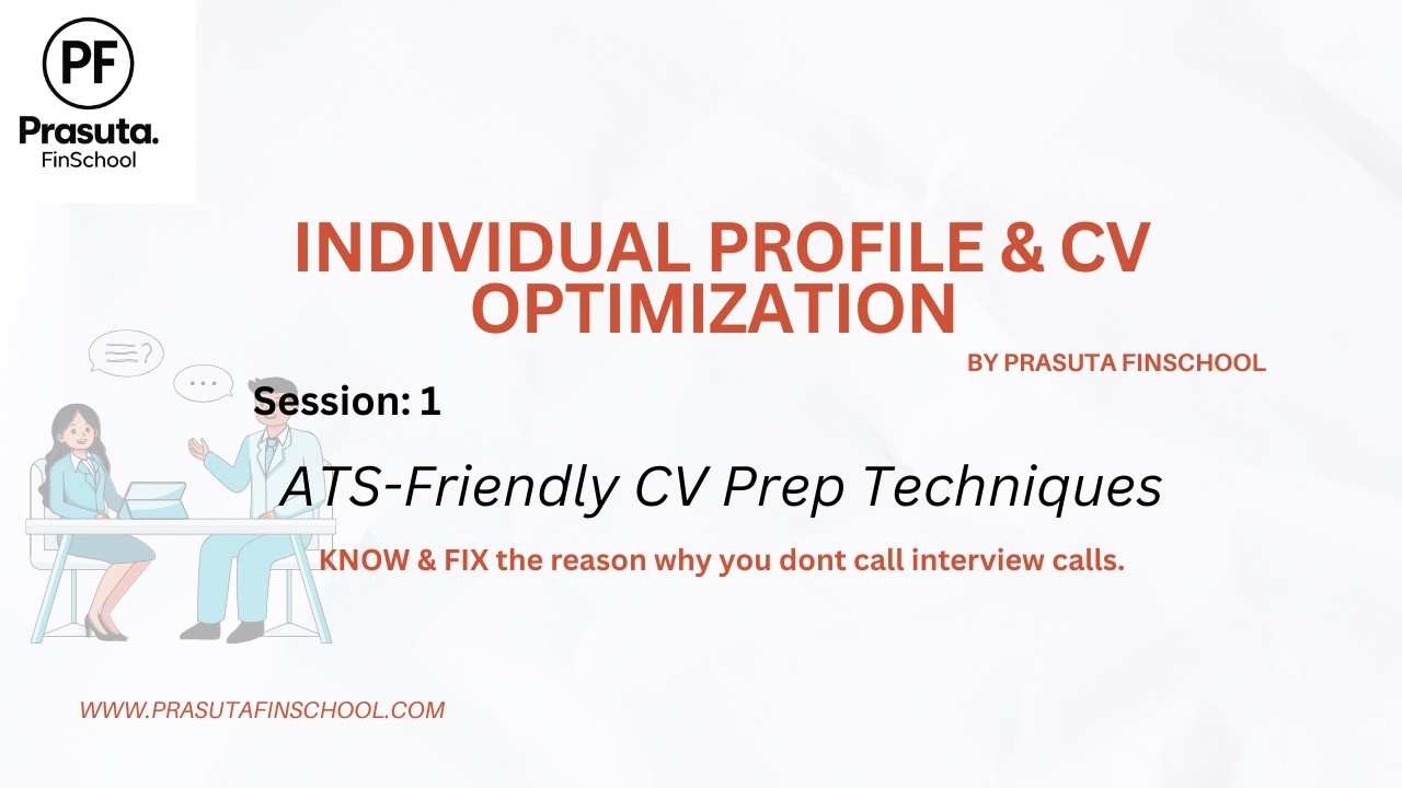 ATS Friendly CV for Freshers | Resume Optimization for Accounting & US Tax Roles